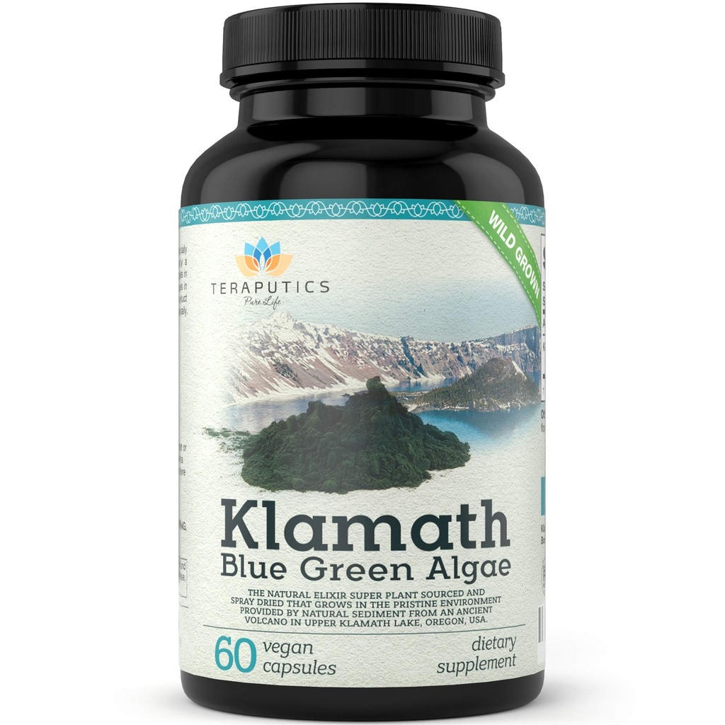 Premium Klamath Lake Blue Green Algen - Krachtiger dan Spirulina en Chlorella Supplementen 