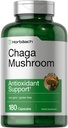 Horbäach Chaga Paddo Capsules 180 Aantal Niet-GMO en Glutenvrij Supplement