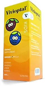 Vivioptal Kids, vitaminen mineralen Lysine Bessen 8.45oz