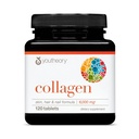 Youtheory Advanced Collageen - 6.000 mg - met vitamine C & Aminozuren - voor haargroei, huid en nagels* - ondersteunt gewrichts-, bot- en spiergezondheid* - voor vrouwen en mannen - 120 tabletten (20 dagen aanbod)