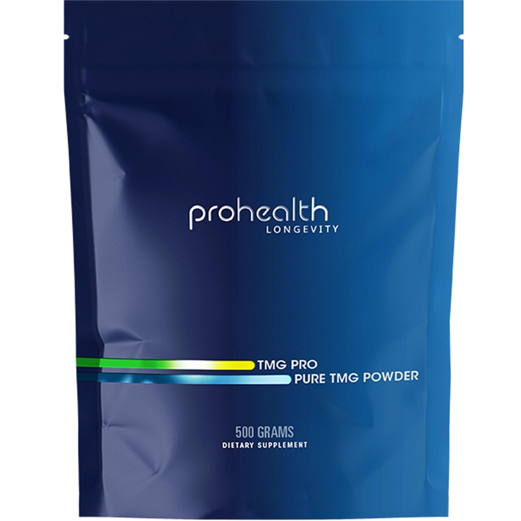 ProHealth Longevity TMG Pro 500 Gram Bulk Powder (trimethylglycine - Betaine Anhydraat) - Methylation Support