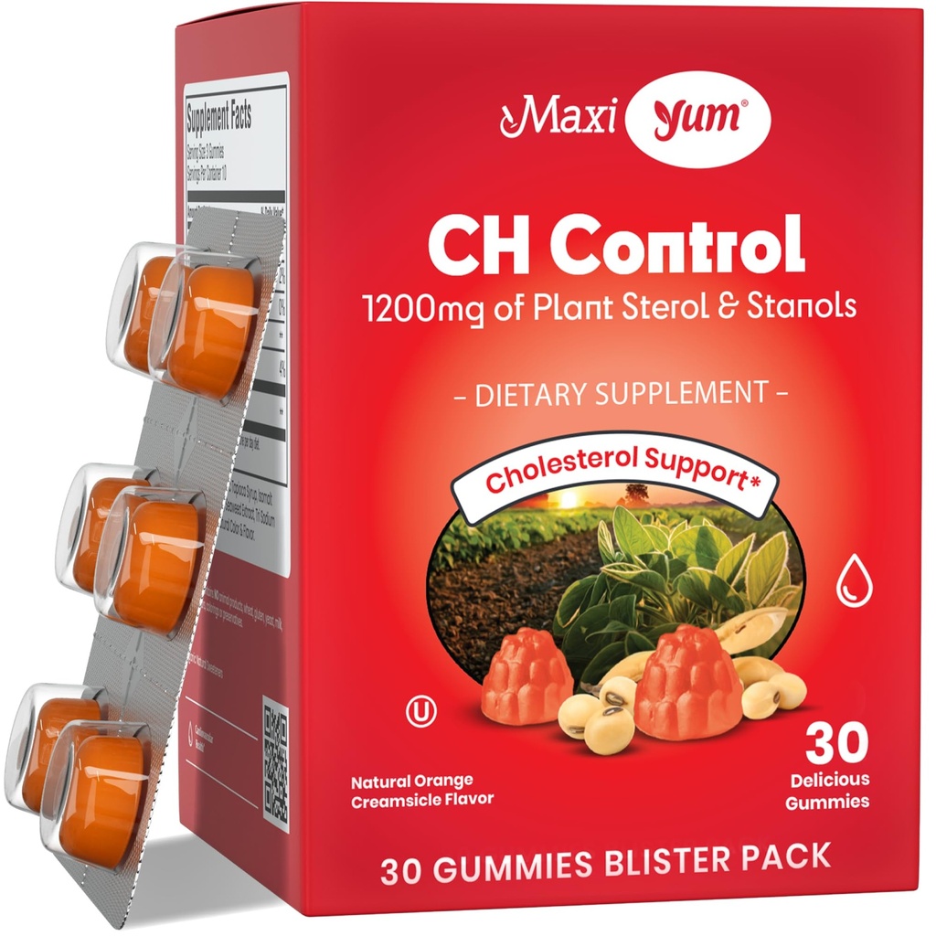 Maxi Health Cholesterol Gummy's voor volwassenen 