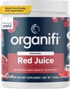 Organifi Red Juice - Energiepoeder Vermindert namiddag Crashes en verhoogt spijsvertering en immuunsysteem, 30 porties