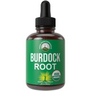 Peak Performance USDA Organic Burdock Root Liquid Drops Supplement - Vegan Extract Oil Herb Tincture for Women and Men - Zero Sugar, Gluten Free, Non-GMO Supplements - 2 fl oz