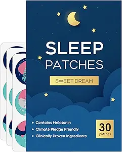 Slaap Patches, 30 Pack upgraded diepe slaap Patches voor volwassenen, alle natuurlijke diepe Patch, voor mannen en vrouwen, zeer ademend en geschikt voor warm weer, gemakkelijk te gebruiken dat laatste alle nacht