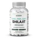 Organics Ocean One-Per-Day Shilajit voor mannen en vrouwen - Natural Shilajit Supplement voor Age-Defying, Bone Strength, Hormone Ondersteuning en Meer - 30 Shilajit Capsules