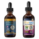 MunoMax & Bright Lungs - Advanced Immune & Lung Support Supplement - Liquid Delivery for Better Absorptie - Elderberry, Lobelia, Echinacea, Turmeric, & More!