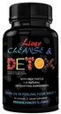 Onderzoek Labs Doctor Aanbevolen Premium Lever Detox Reiniging & Ondersteuning W/Milk Thistle, Beet, Dandelion. 23 Krachtige kruiden...