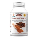 ANDREW LESSMAN Cinnamon 400mg - 120 Capsules - High Potency, Standardized Extract. Geen additieven. Klein Makkelijk te slikken capsules