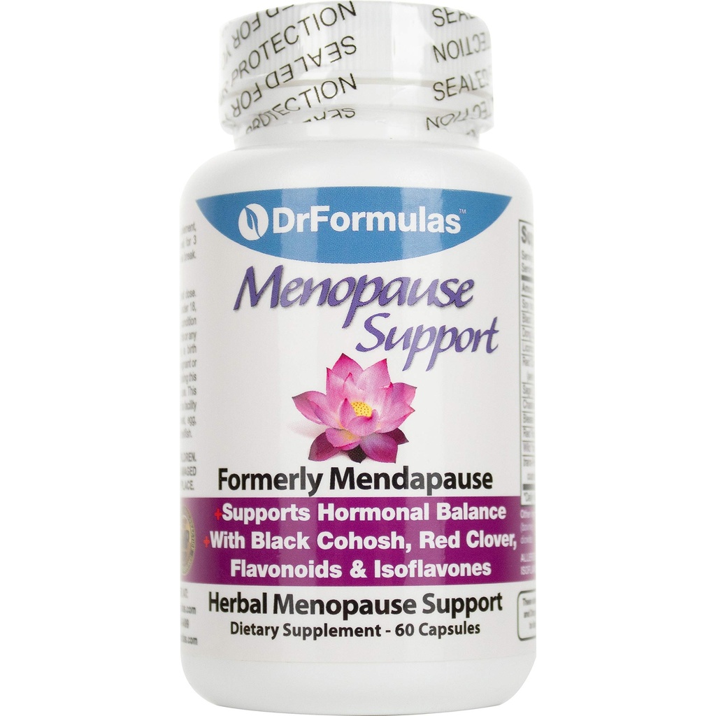 DrFormulas Menopauze Supplement voor Hot Flashes, Night Sweats, en Mood Swings Relief met DIM, Dong Quai, Black Cohosh, 60 Tellen