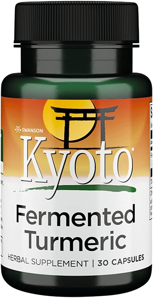 Swanson Kyoto Gefermenteerd Kurkuma 30 CAPS