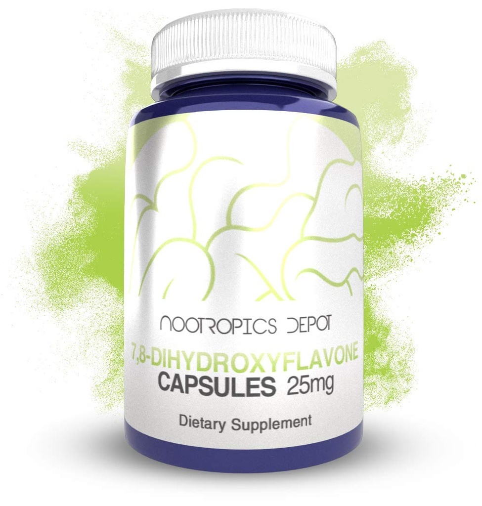 Nootropics Depot 7,8-Dihydroxyflavone Capsules 