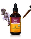 Herb Pharm Certified Organic Holy (Tulsi) Liquid Extract for Energy and Vitality Basil, 4 Fl Oz