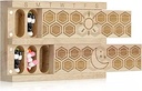 Chengu Wood 7 dagen Weekly Pillen Organisator Vitamine Dispenser Houten Pillen Case Container Box voor Vitamine Visolie Pillen Supplementen, Artritis Vriendelijk, Buiten Reizen