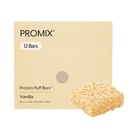 ProMix Nutrition Protein Puff Bars, 12-pack - Madagascar Vanille - Marshmallow Crispy Treat - Great Proefing & Healthy On The Go Snack - High Protein & Low Calorie - Non-GMO & Free from Gluten, Soy, & Corn.