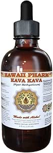 HawaiiPharm Kava Kava Liquid Extract, Kava Kava (Piper Methysticum) Tinctuur Supplement 4 oz