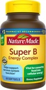 Super B energiecomplex, Dieetsupplement voor hersencelfunctieondersteuning, 60 Softgelss,...