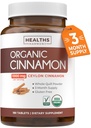 USDA Organic Ceylon Cinnamon Pillen - High Potency Ceylon Cinnamon Supplement met 1000mg per Serving for Full Body Antioxidant Support - Vegan Non-GMO cGMP Made & Lab Verified (3 maanden supply)