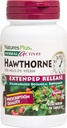 Natures Plus Herbal Actives Hawthorne - 300mg, 3,2% Vitexin, 30 Vegan tabletten - 30 porties