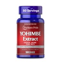 Puritan's Pride Yohimbe Exotic Herb for Men 250 mg (1000 mg equivalent), Dieetsupplement, 50 capsules met snelle afgifte