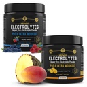 HRDWRK Elektrolyten Poeder met Magnesium, Kalium - Suikervrije Elektrolyten Boost Endurance en verminderen vermoeidheid met dit Electrolyten supplement - Maximale hydratatie - Keto vriendelijk