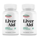 LIVERITE Leverhulp 2-pack 120 tabletten (Totaal 240ct) Ondersteunt gezonde leverfunctie, fysieke energie en vitaliteit.