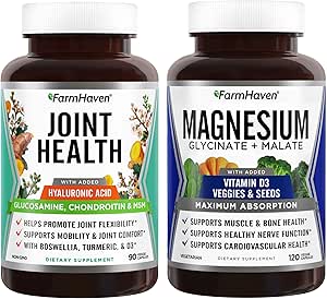 FarmHaven Magnesium Glycinate & Malate Complex en Glucosamine Chondroitin