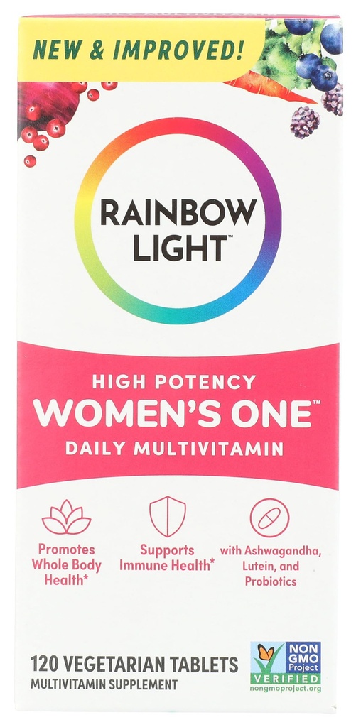 Regenbooglicht Multivitamine Womens One, Poeder, 120 Tellen