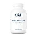 Vital Nutrients Multi-Nutrients (No Iron or Iodine) - Comprehensive Vegetarian Daily Multivitamin and Mineral Formula with Potent Antioxidants* - Gluten, Dairy, Soy Free - Non-GMO - 180 Capsules