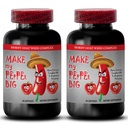 mannelijke verbetering pillen verhogen grootte - MAKE MY PEPPER BIG - NATUURLIJKE MALE UITBREIDING, Maca, L-Arginine, Longjack pillen, mannelijke prestaties enhancer, tongkat ali voor mannen, mannelijke libido pillen, 2 Bot 120 Caps