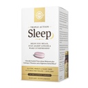 Solgar Triple Action Sleep, 30 Tri-Layer Tablets - Time-Release Melatonine & L-Theanine Plus Herbal Blend - Helpt je ontspannen, slaapt snel en blijft langer slapen - Non-GMO, Glutenvrij - 30 porties