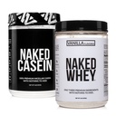 NAKED Gras Fed Proteïnebundel: 1LB Caseïne en 1LB Vanille Wei