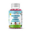 Vitamatic Kids Magnesium Kalm Gummies - 60 Veganisten - Grote Proeverij - Bevordering van gezonde, spier, bot, & energie ondersteuning