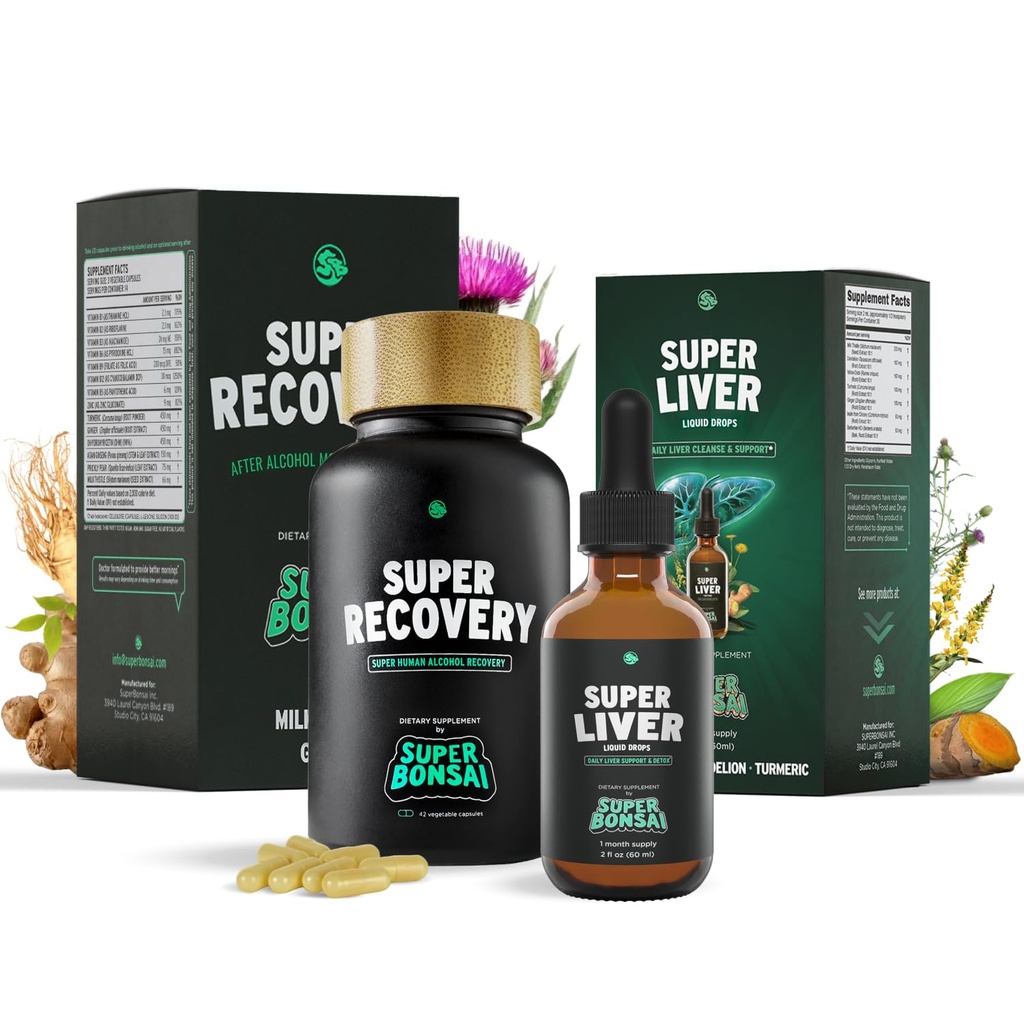 Super herstel & Super Lever bundel - Alle natuurlijke lever reiniging Detox & Reparatie