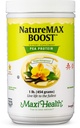 NatureMax BoostTM Pea Proteïne Poeder - Diet Supplement Maaltijd Vervanging - 20g Proteïne Per Serven - Natuurlijke Vanille Smaak - Kosher Vitamine - 1lb