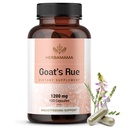 HERBAMAMA Goat's Rue Capsules - 1200mg Galega Officinalis for Mother's Breast Milk Borstvoeding Support - Vegan, Non-GMO Goats Rue Herb Borstvoeding Supplement
