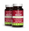 Basismerken Smart Heart Odorless Omega-3 Fish Oil 1000mg - Triple Strength EPA & DHA, Non-GMO, Heart & Cognitive Support - 90 Burpless Softgels - 2-pack