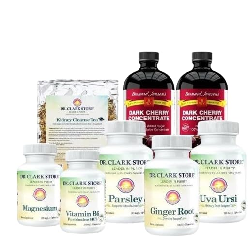 Dr. Clark 3 weken Nierreiniging - Vegetarisch - Tapioca Capsules op basis van planten