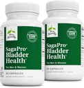 Terry Naturally SagePro Bladder - Bladder Ondersteuning Supplement - Dieetsupplement met Angelica Leaf Extract - Vegan Capsules om urinetrekfunctie en gezondheid - 60 capsules te helpen (verpakking van 2)