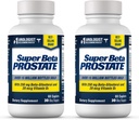 SUPER BETA PROSTATE Support Supplement for Men's Health - Reduce Bathroom Trips, Promote Sleep, Better Bladder Emptying & Healthy Prostate, Beta Sitosterol - 60 Count (Pack of 2)