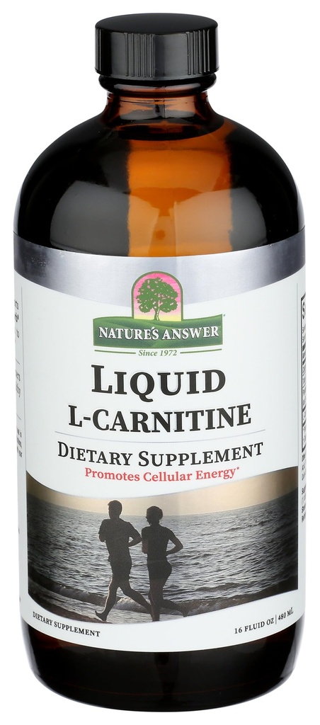 Nature's Antwoord Vloeibare L-Carnitine Raspberry smaak 1200 mg 16-fluid Ounces Cellular Energy Dieetsupplement