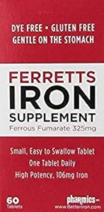 Ferretts tabletten #60 (106 mg) 2 verpakkingen