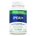 Enzyme Science Pea + Kurkuma Curcumine Supplement voor Fysiologische Ondersteuning Helpt ondersteuning Nerveus, Immuun, & Muscular Systems - 120 capsules