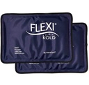 2 FlexiKold Gel Ice Packs - Ice Packs for Injuries Herbruikbaar, Back Pain Relief, Knie Ice Pack Wrap, Na Chirurgie, Ice Pack for Knee - 6303-COLD-2PK by NatraCure - Medium 2PK