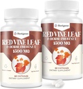 Red Vine Leaf & Horse Chestnut Extract Capsule Supplementen (Vitis Vinifera) 1500mg -Premium Extract voor gezonde vetes, Circulatie, Hart, Huid (2 Pack)