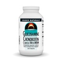 Bron Naturals Glucosamine Chondroitin Complex met MSM, bevordert gezonde gewrichten en Connective Tossues* - 240 tabletten
