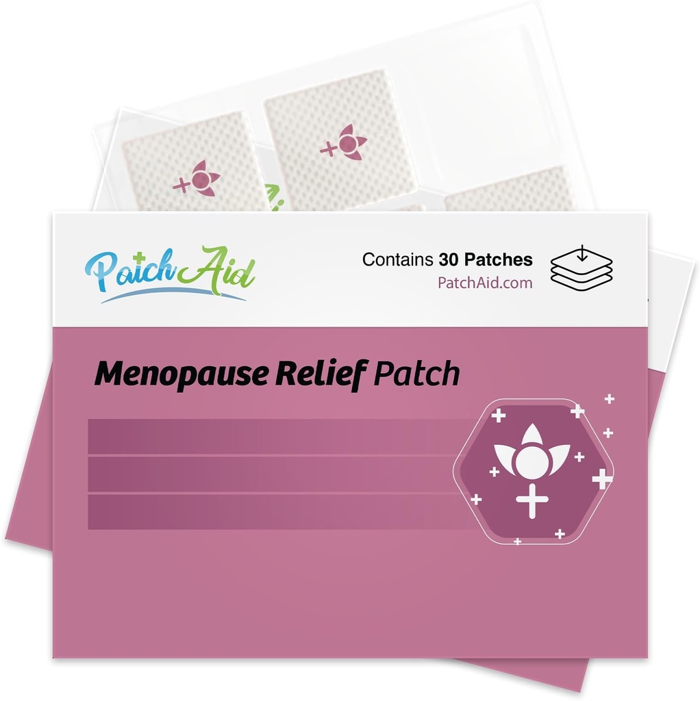 PatchAid Menopauze Relief Topical Patch 30-Day Supply