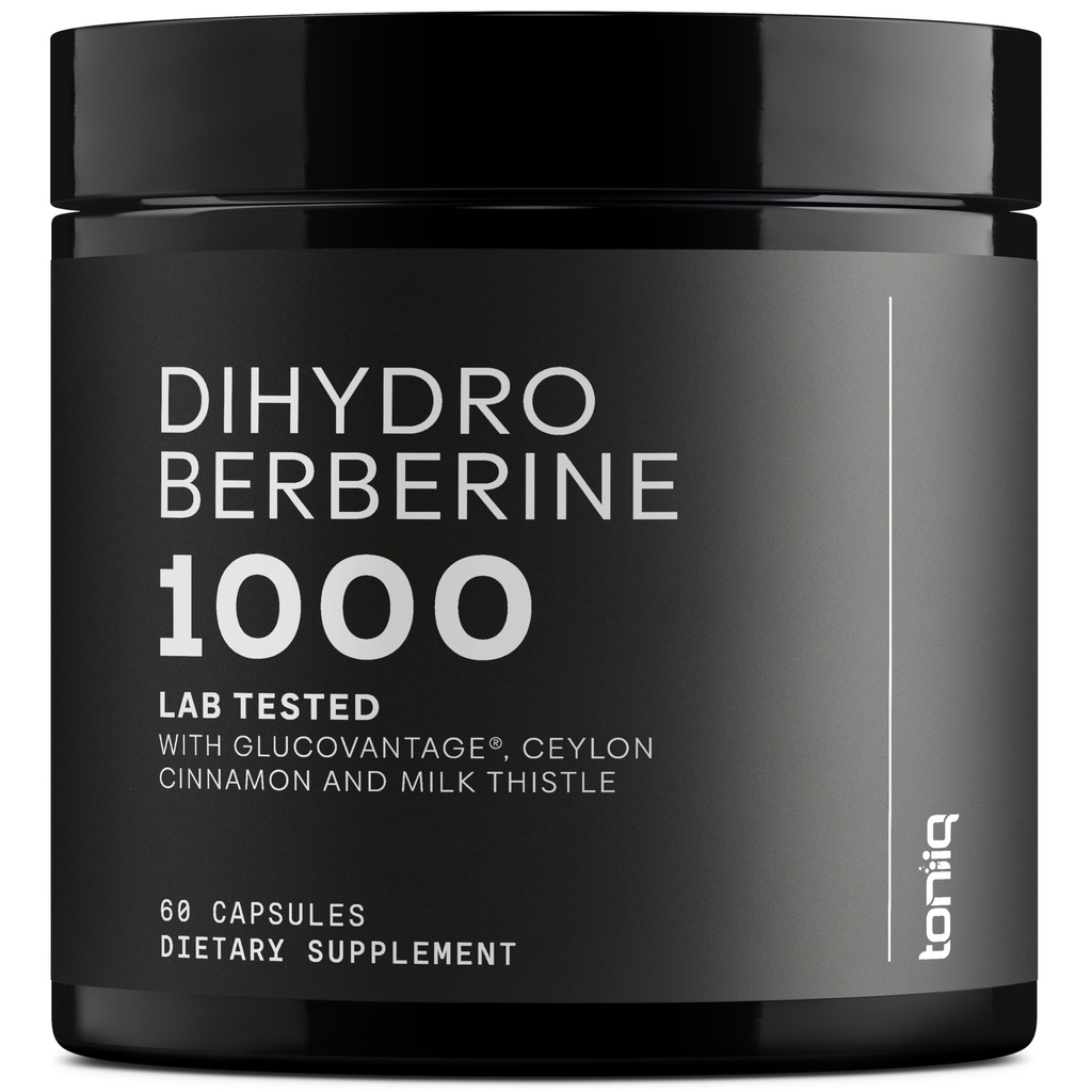 Dihydroberine Supplement - Ultra High Potency 1000mg Formule met GlucoVantage, 10:1 Ceylon Cinnamon & 50:1 Milk Thistle - Third-Party Lab getest