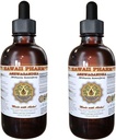 Ashwagandha Liquid Extract, Organic Ashwagandha (Withania Somnifera) Gedroogde wortel Tinctuur Supplement 2x4 oz