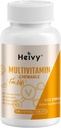 Heivy peuter Multivitaminen, Kids Kauwbare Vitamine D3, C, Vitamine B12, B6, Vitamine A, E & Zink voor Immune Ondersteuning en Gezondheid, 120 Kauwtabletten